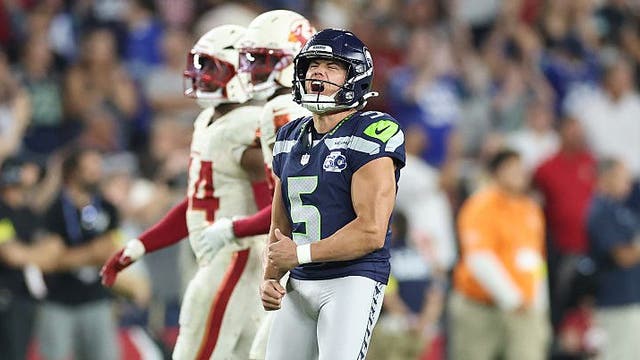 Jason Myers 52-yard field goal as time expires gives Seattle Seahawks 23-20 win over Cardinals