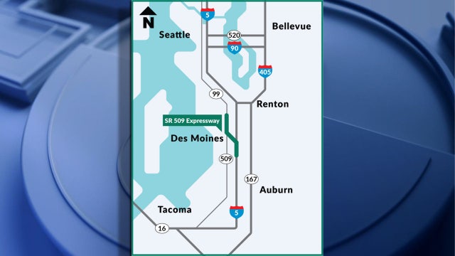 Tolls now in effect for WA's SR-509 Expressway. Here's what to know