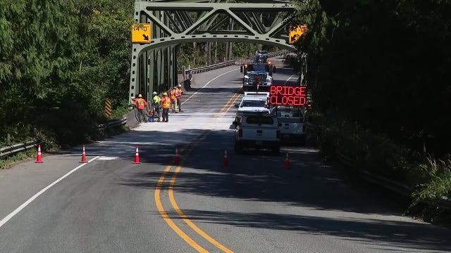 WA White River Bridge to reopen weeks ahead of schedule after emergency repairs