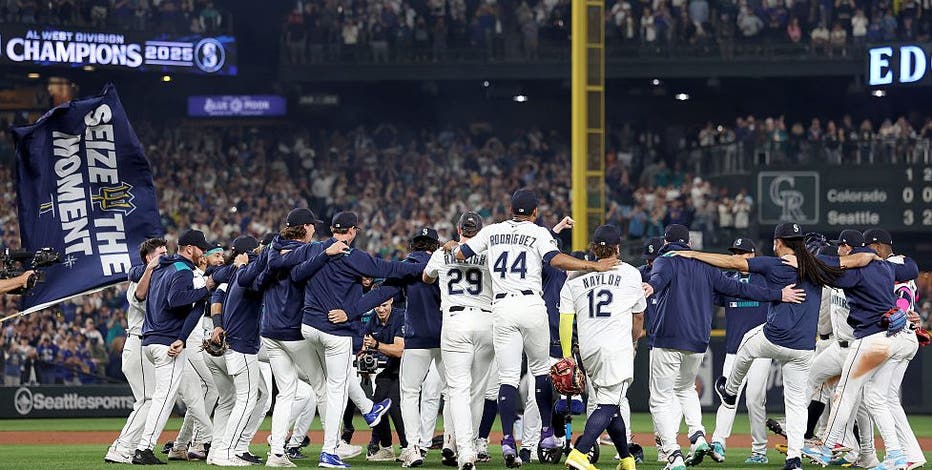 Seattle Mariners clinch a first-round bye into AL Division Series