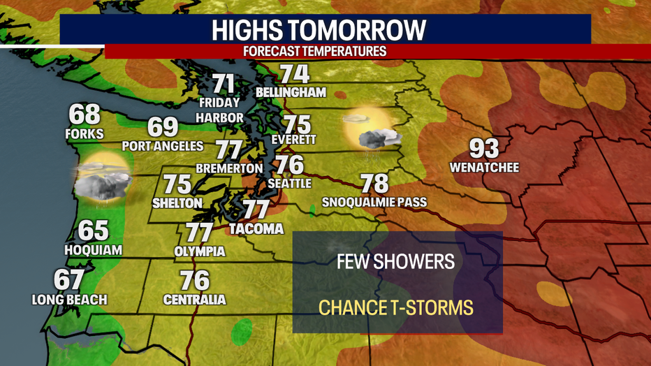 Tomorrow's Highs