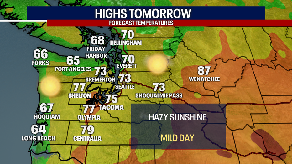 Tomorrow's Highs