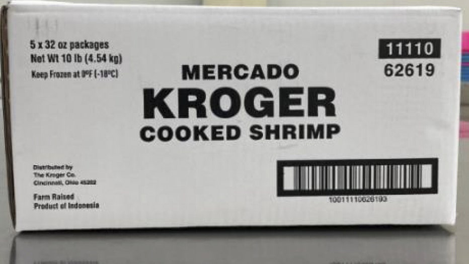 Radioactive Shrimp recall from Seattle distributor