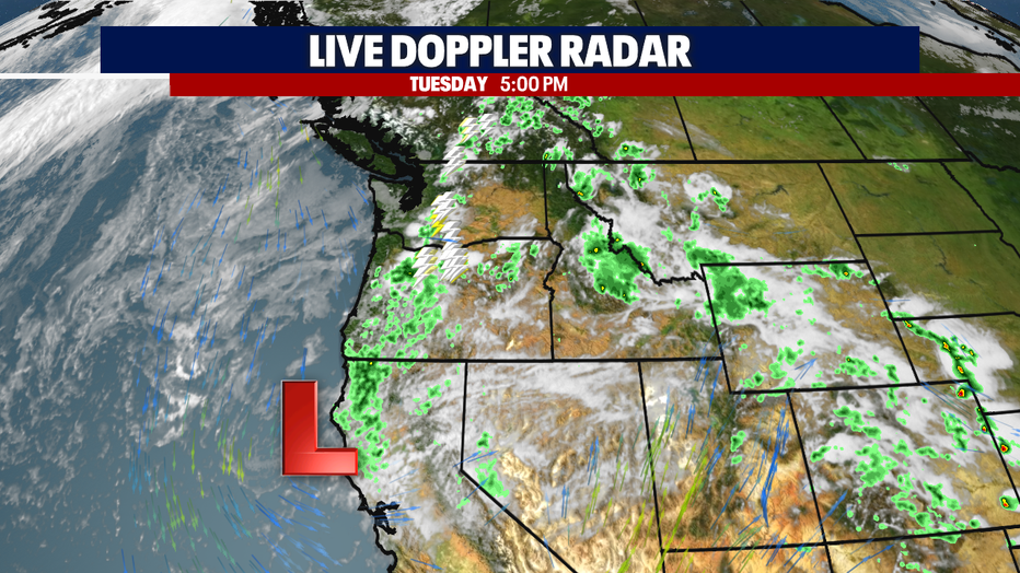 Showers and thunderstorms