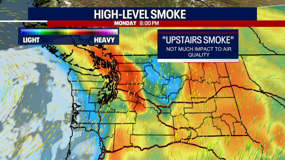 Hazy skies continue this week.