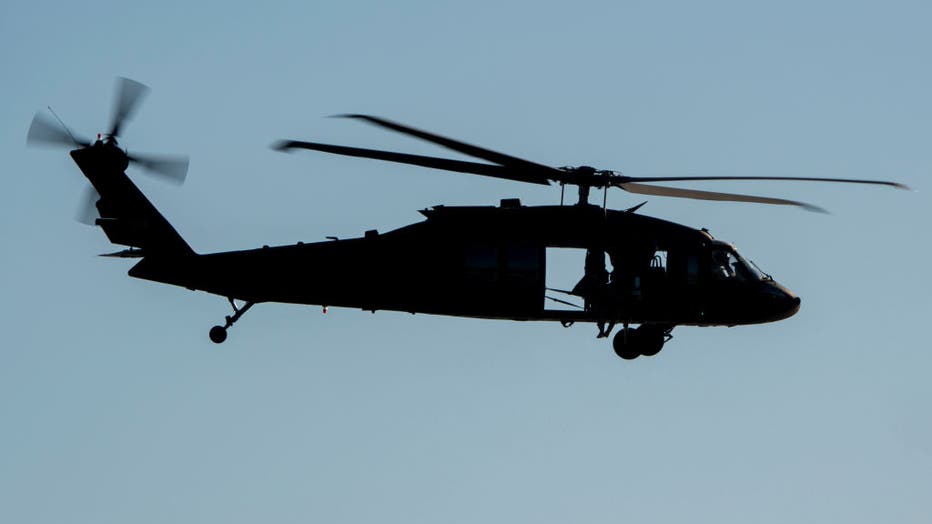 Generic photo of U.S. Army Black Hawk helicopter