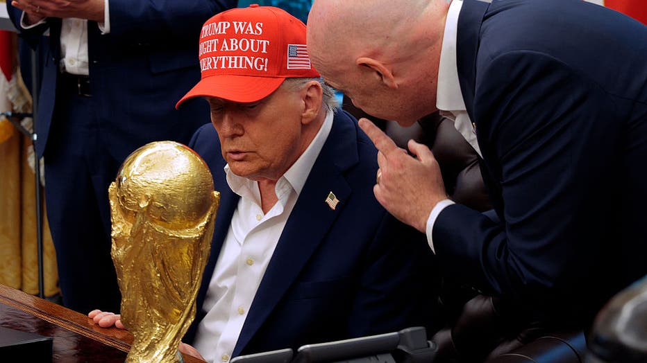 President Donald Trump suggested that the 2026 FIFA World Cup games in the United States may be relocated if he thinks the cities they are scheduled to be in are not safe. Eleven U.S. cities are preparing to host the World Cup next year, including Atlanta, Boston, Dallas, Houston, Kansas City, Los Angeles, Miami, New York/New Jersey, Philadelphia, San Francisco Bay Area and Seattle. When a reporter in the Oval Office on Thursday asked about World Cup host cities – specifically Seattle and San Francisco – and whether games would be moved if the cities do not comply with the president's crime initiative, the president said, 