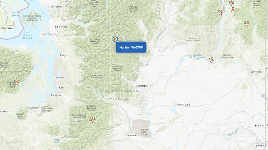 According to InciWeb, a U.S. government website that tracks wildfires and controlled burns across the country, firefighters are actively working on nine major wildfires — seven more than in this article’s previous update on Aug. 31: the Bear Gulch Fire, the Wildcat Fire, the Martin Fire, the Pomas Fire, the Rattlesnake Fire, the Katy Creek Fire, the Crown Creek Fire, the Grande Fire and the Tacoma Creek Fire.