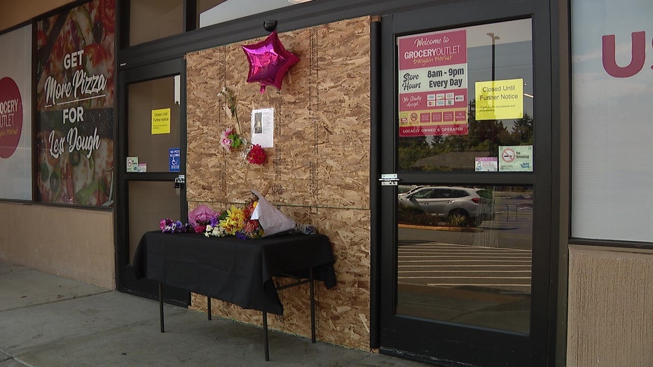 Kirkland Grocery Outlet crash