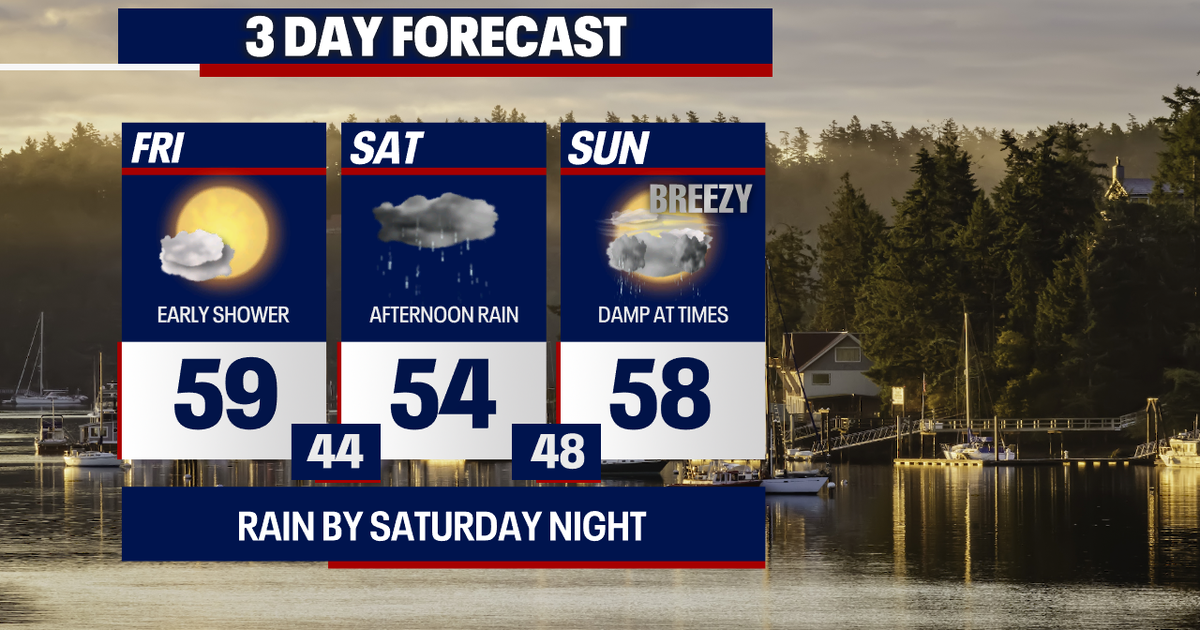 Sloppy weather in Seattle this weekend | FOX 13 Seattle