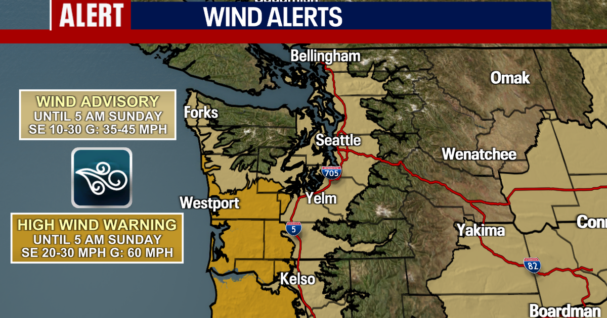 Wind and Rain Overnight Saturday | FOX 13 Seattle