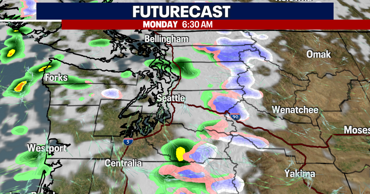 On and Off Showers Throughout the Week | FOX 13 Seattle