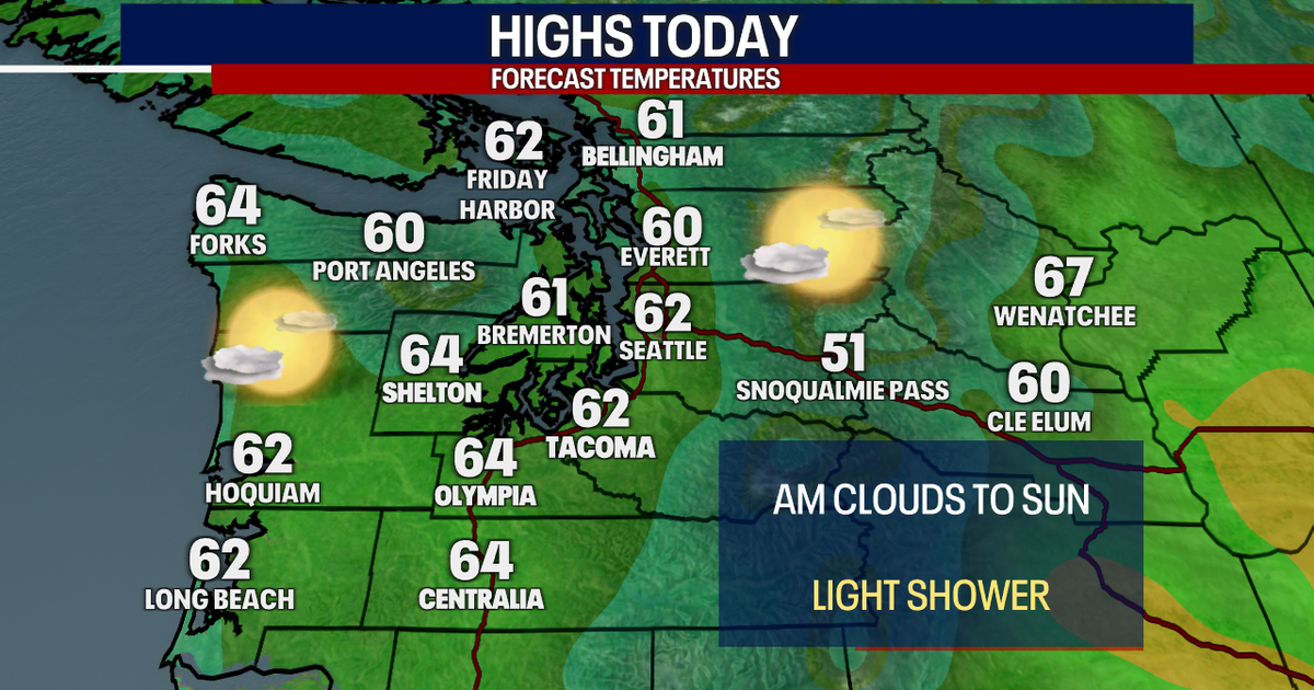 Seattle weather: Latest Mariners, weekend forecast | FOX 13 Seattle