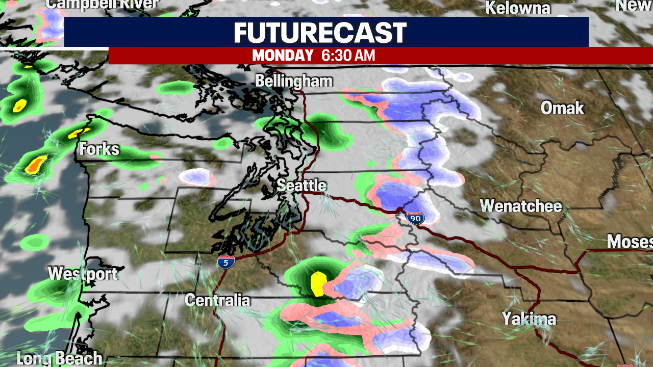 Seattle Weather: On and Off Showers Throughout the Week Seattle Weather: On and Off Showers Throughout the Week