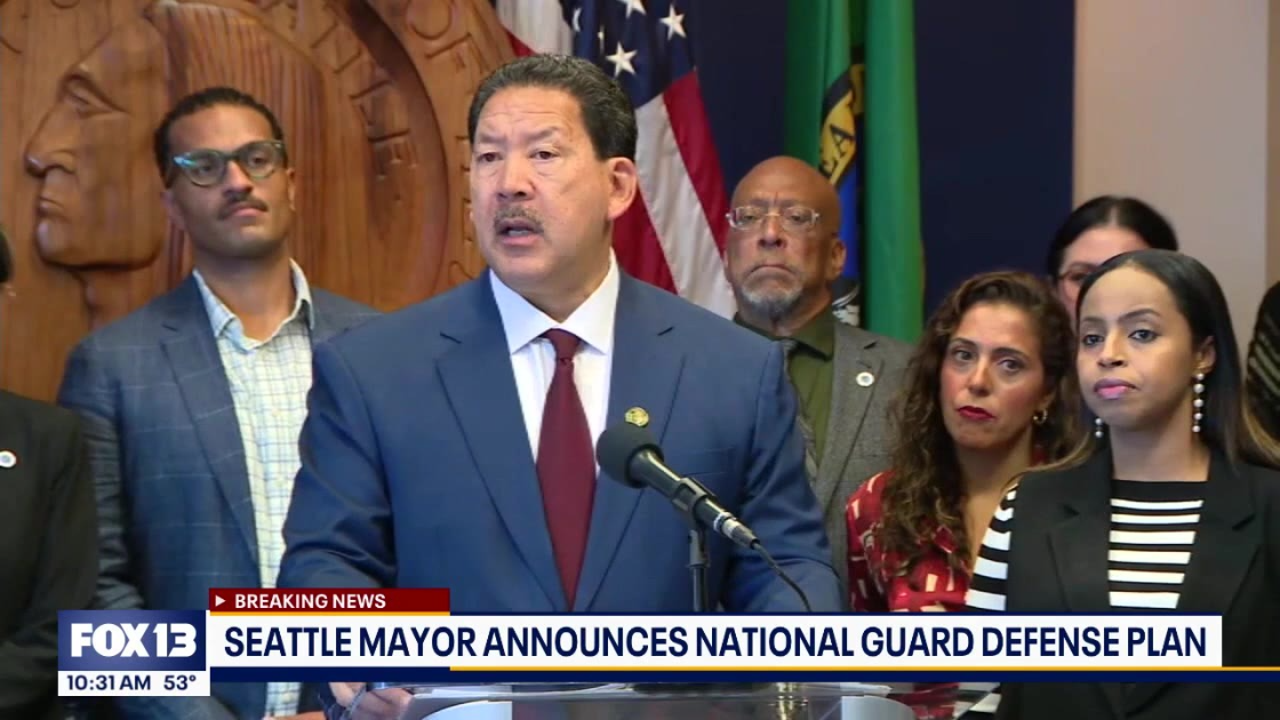 Seattle mayor announces National Guard defense plan, issues executive orders