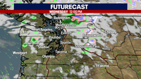 Seattle weather: Few AM showers and breezy, afternoon sun Wednesday