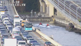Man rescued after jumping in water near Seattle I-90 bridge