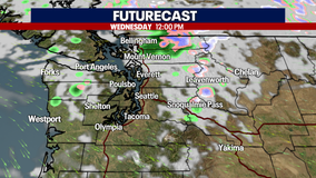 Seattle weather: Few AM showers and breezy, afternoon sun Wednesday