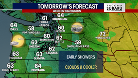 Seattle weather: Morning showers and clouds, cool afternoon Thursday