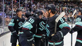 Jared McCann scores with 3.8 seconds left in OT in Seattle Kraken 2-1 win over Golden Knights
