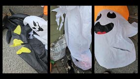 Auburn police search for kids caught on video vandalizing Halloween displays