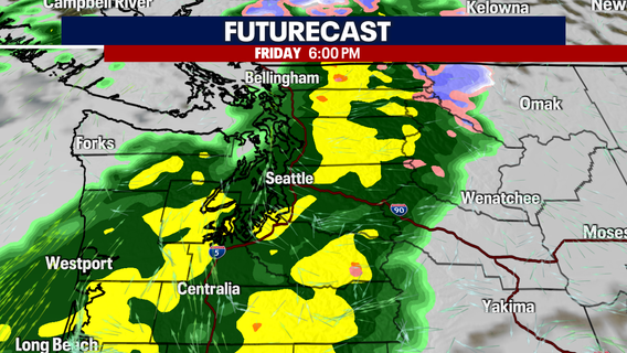 Seattle weather: A stormy Halloween night as atmospheric river arrives