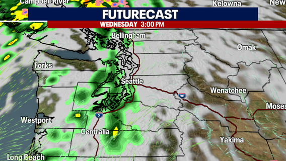 Seattle weather: Rain returns Wednesday