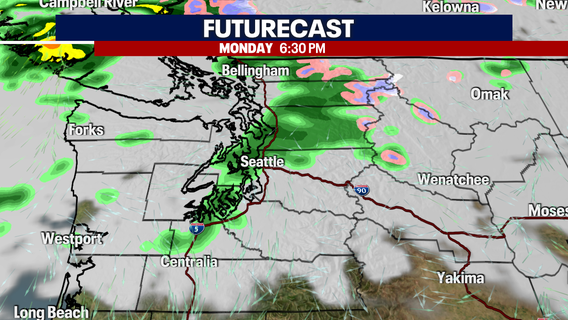 Seattle Weather: Brief Break in Rain on Monday