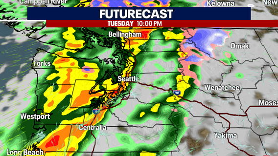 Seattle weather: Widespread rain returns with wind gusts up to 45 mph