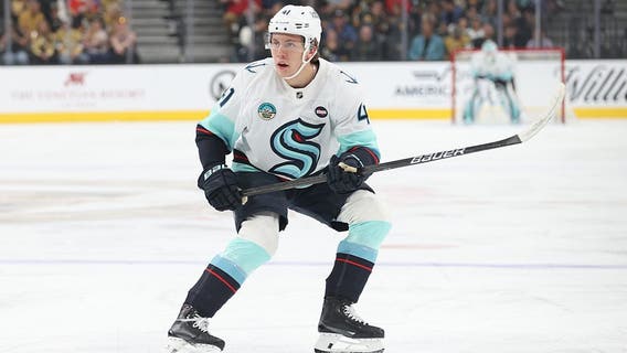 Seattle Kraken defenseman Ryker Evans out 6-8 weeks with upper-body injury