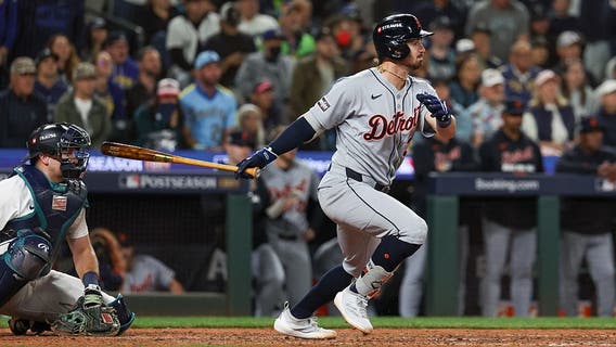 Zach McKinstry RBI single in 11th sinks Seattle Mariners in 3-2 loss to Tigers in Game 1 of ALDS