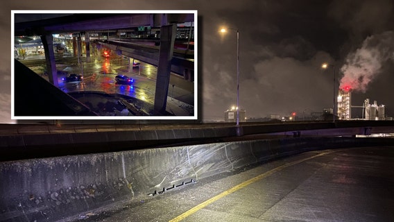 Teen killed, multiple injured as car plunged 80 feet off Seattle overpass