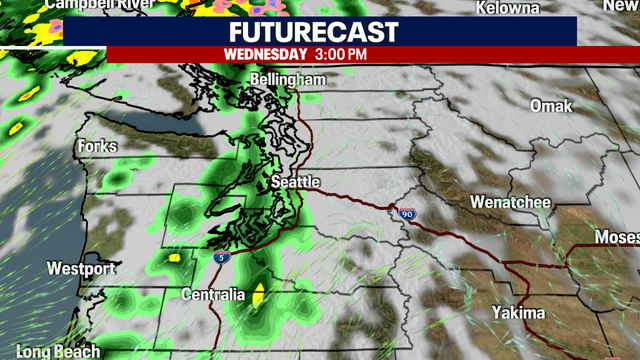 Seattle weather: Rain returns Wednesday