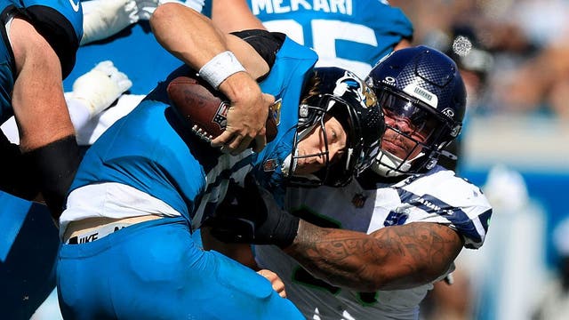 Seattle Seahawks rediscover their pass rush as they remain unbeaten on the road
