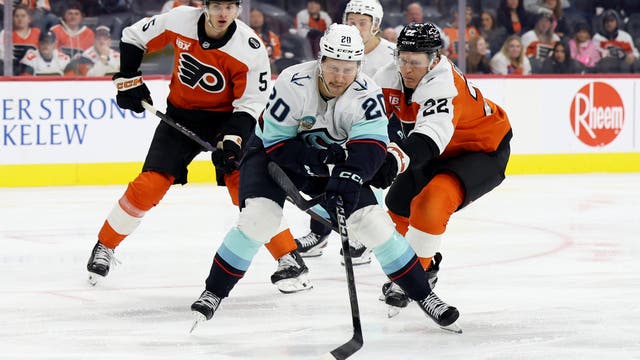 Tippett, Foerster each score two goals as Philadelphia Flyers beat Seattle Kraken 5-2