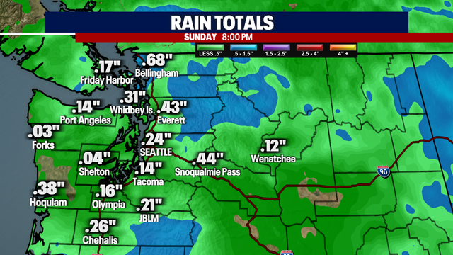 Fall-like Seattle weekend weather prompts wind, snow advisories
