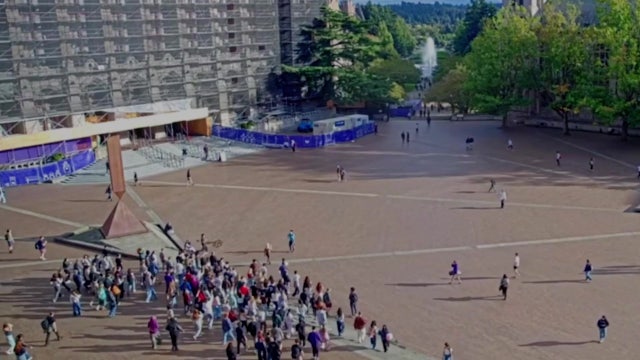 Video shows mob of UW students chase man after Nazi salute
