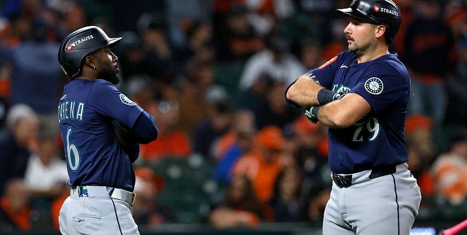 Cal Raleigh, Logan Gilbert lead Seattle Mariners to 8-4 win over Tigers in Game 3 of ALDS
