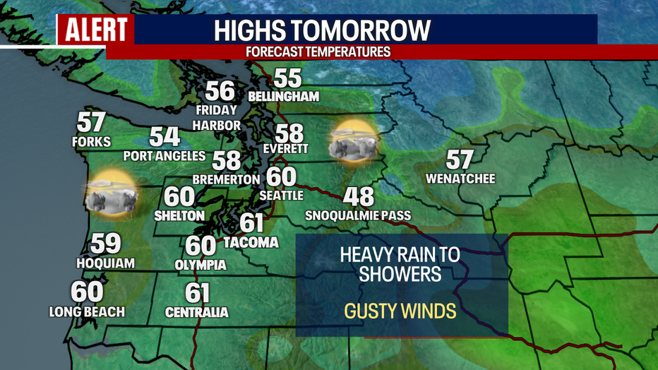 Tomorrow's Highs