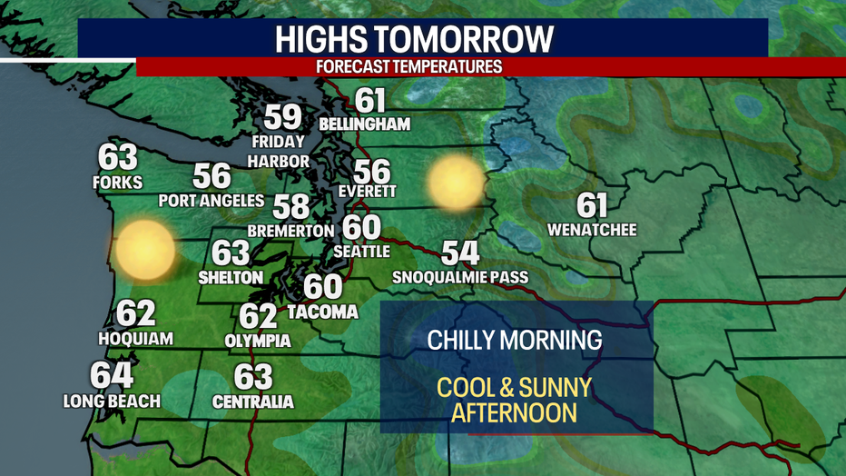Tomorrow's Highs