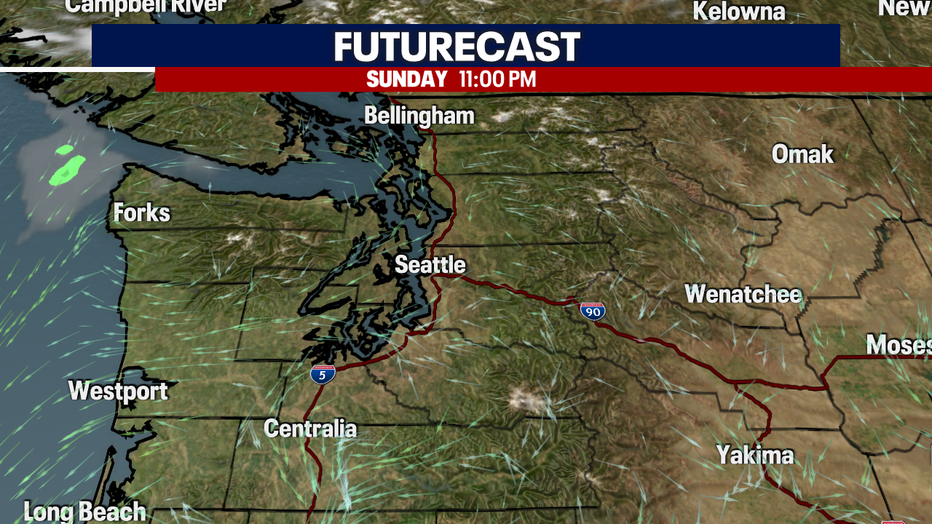Plenty of sunshine around Western Washington on Monday.