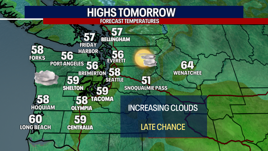 Tomorrow's Highs