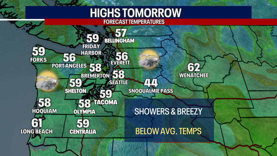 Tomorrow's Highs