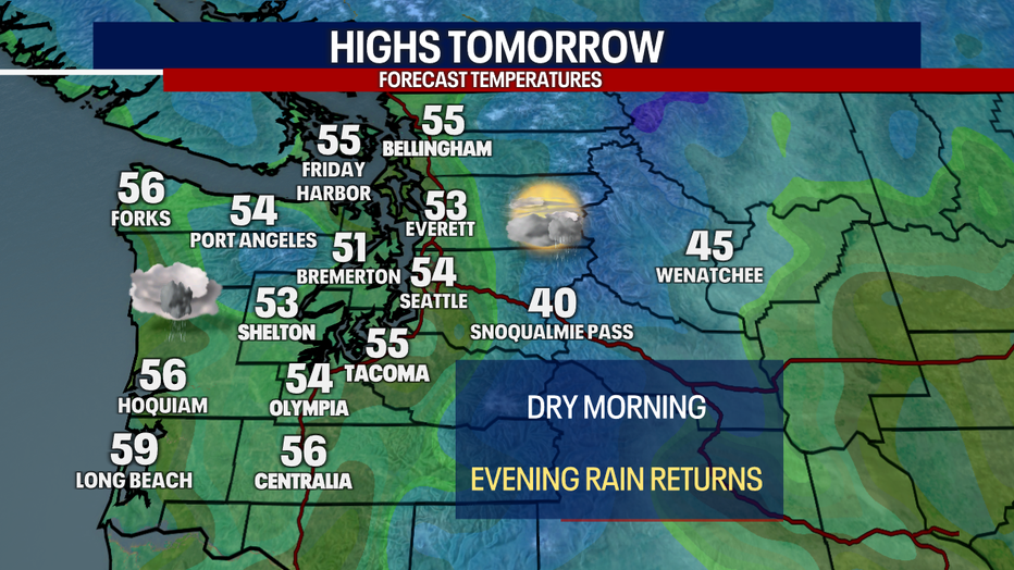 Tomorrow's Highs