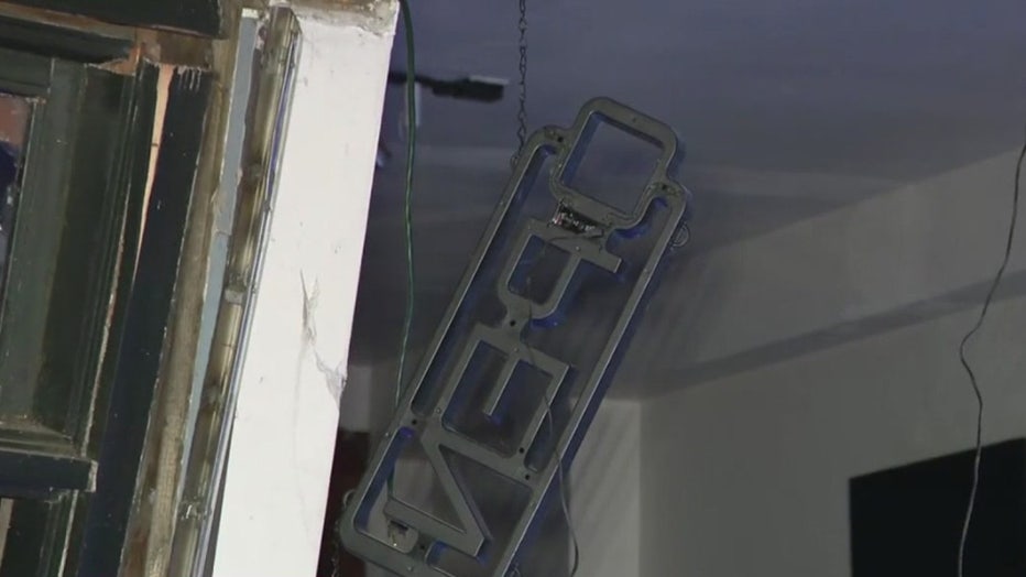 A vape shop in Seattle’s Belltown neighborhood was heavily damaged in a smash-and-grab burglary early Wednesday morning, police said. The break-in happened around 3:30 a.m. along Second Avenue between Battery and Wall streets, when several people used a car to ram into the storefront. A neighbor who lives across the street told FOX 13 they were awakened by loud crashing sounds and saw the crime unfold from their balcony. They shared surveillance video showing at least five suspects loading items into a getaway vehicle before speeding off down Second Avenue. Seattle police said the suspects did not appear to have weapons, but ran to their car and drove off when they saw a security guard nearby. Officers later learned that the vehicle used to ram the building was from Kent and appeared to be an unreported stolen car. Investigators said the ignition had been tampered with so it could start without a key.