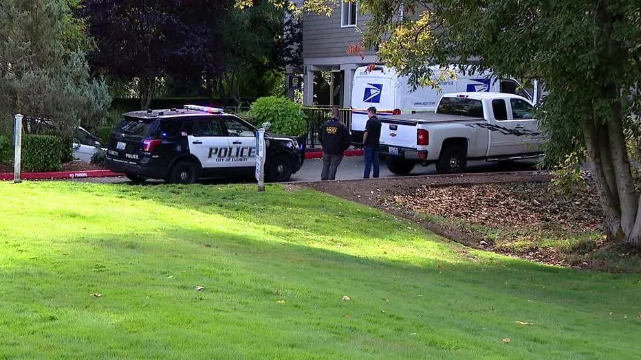 Everett USPS worker shooting