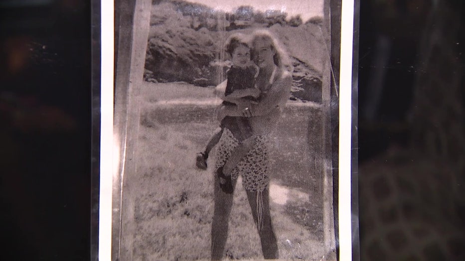 Stacy Falcon-Dewey and her three-year-old son Jacob