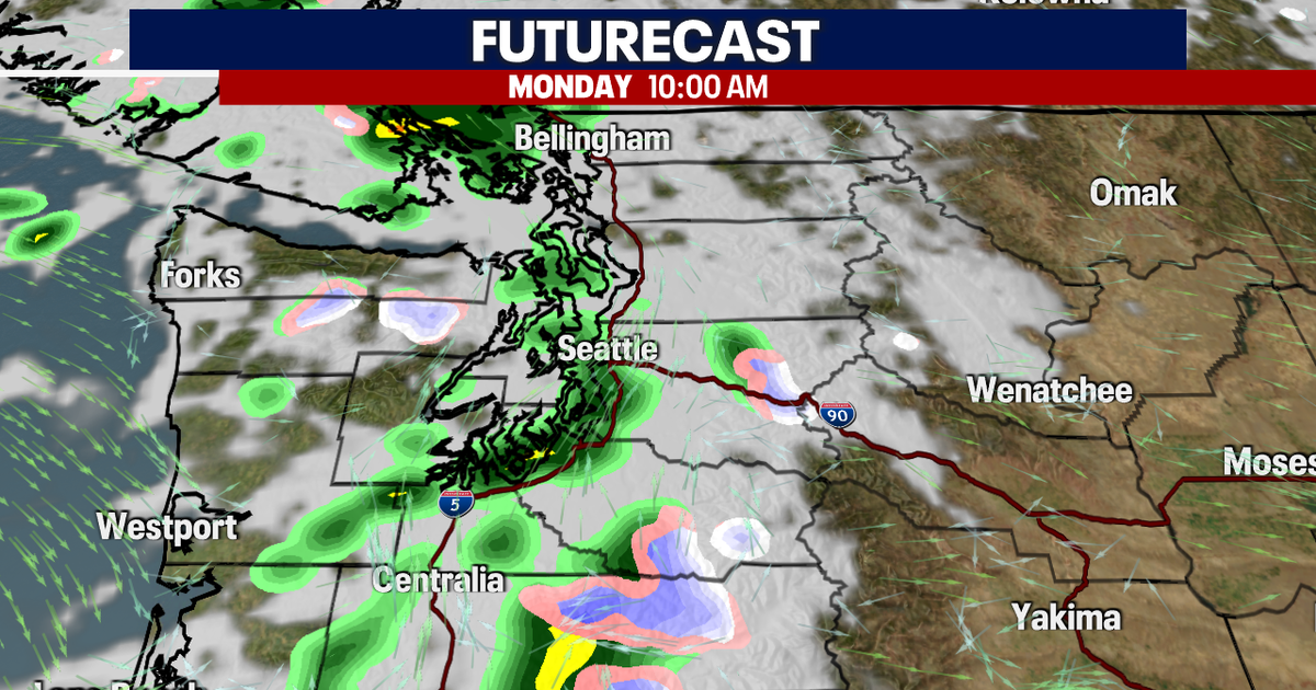 Wet and Cool Start to the Work Week | FOX 13 Seattle