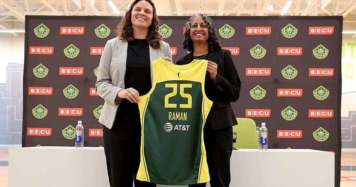 Sonja Raman Sonia Raman introduced as new Storm head coach | FOX 13 Seattle
