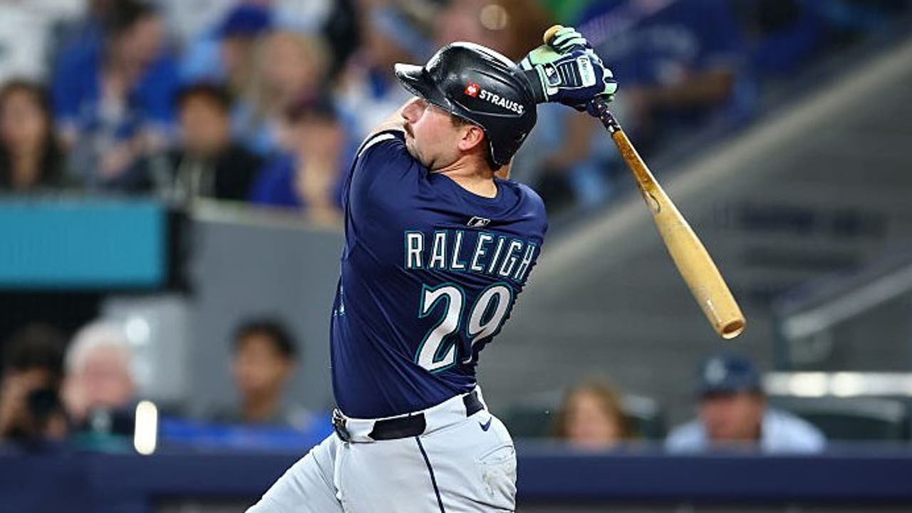 Seattle Mariners catcher Cal Raleigh finishes runner-up to Aaron Judge for AL MVP